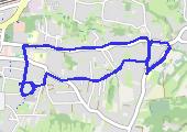 Trasa z dnia 2015-05-15 21:18 - mapa trasy gps - bieganie