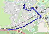 Trasa z dnia 2015-05-16 11:57 - mapa trasy gps - rower trekkingowy