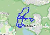 Z mapa do lasu - mapa trasy gps - marsz