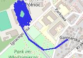 Trasa z dnia 2015-05-17 10:56 - mapa trasy gps - bieganie