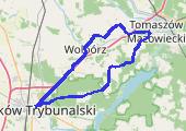 Trasa z dnia 2015-05-17 13:52 - mapa trasy gps - rower szosowy