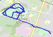 Trasa z dnia 2015-05-17 17:45 - mapa trasy gps - bieganie