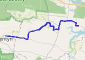Trasa z dnia 2015-05-17 18:00 - mapa trasy gps - samochód