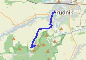 Trasa z dnia 2015-05-03 10:18 - mapa trasy gps - rower trekkingowy