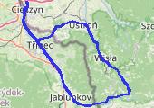 Trasa z dnia 2015-05-18 19:06 - mapa trasy gps - rower szosowy