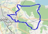 Trasa z dnia 2015-05-18 20:14 - mapa trasy gps - rower górski