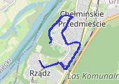 Trasa z dnia 2013-02-24 16:16:47 - mapa trasy gps - bieganie