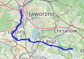 Trasa z dnia 2015-05-19 13:39 - mapa trasy gps - rower szosowy