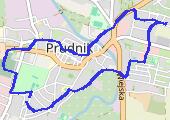 CardioTrainer_2011-10-26T14_20_45Z - mapa trasy gps - spacer