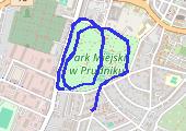 CardioTrainer_2011-11-01T15_25_17Z - mapa trasy gps - spacer