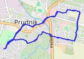 CardioTrainer_wozek - mapa trasy gps - spacer