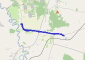 Trasa z dnia 2015-05-20 20:31 - mapa trasy gps - rower szosowy