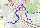 Trasa z dnia 2015-04-11 13:45 - mapa trasy gps - spacer