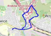 Trasa z dnia 2015-04-08 18:09 - mapa trasy gps - spacer