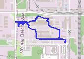 Trasa z dnia 2013-02-25 23:21 - mapa trasy gps - marsz