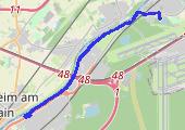 Trasa z dnia 2015-05-13 09:14 - mapa trasy gps - rower górski