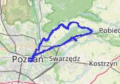23 maj - mapa trasy gps - rower szosowy