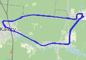 Trasa z dnia 2015-05-23 10:52 - mapa trasy gps - rower trekkingowy