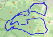 SERAK.. - mapa trasy gps - rower górski