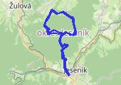 RYCHLEBSKIE ŚCIEŻKI.. - mapa trasy gps - rower górski
