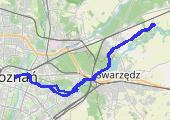 Muzeum Przyrodniczo-Łowieckie Uzarzewo - mapa trasy gps - rower szosowy