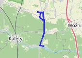 Trasa z dnia 2015-05-24 17:26 - mapa trasy gps - rower trekkingowy