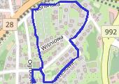 Trasa z dnia 2013-02-27 19:30 - mapa trasy gps - marsz
