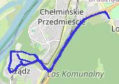 Trasa z dnia 2013-02-28 18:09 - mapa trasy gps - bieganie