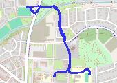 Trasa z dnia 2013-02-28 19:02 - mapa trasy gps - marsz