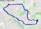Trasa z dnia 2013-03-01 19:51 - mapa trasy gps - marsz