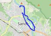 Trasa z dnia 2013-03-01 19:04 - mapa trasy gps - bieganie