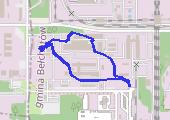 Trasa z dnia 2013-03-02 10:51 - mapa trasy gps - marsz