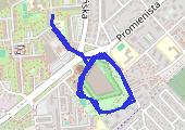 Trasa z dnia 2015-05-31 20:33 - mapa trasy gps - bieganie