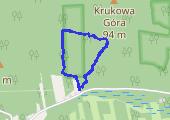 Kampinoski park narodowy 2015-05-09 12:07 - mapa trasy gps - marsz