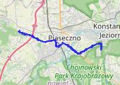 praca - dom 2015-04-21 17:41 - mapa trasy gps - motocykl