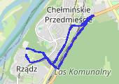 Trasa z dnia 2013-03-02 17:18 - mapa trasy gps - bieganie