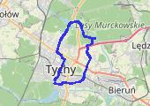 Trasa z dnia 2015-06-01 19:16 - mapa trasy gps - rower trekkingowy