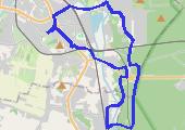 Trasa z dnia 2015-06-03 19:05 - mapa trasy gps - rower szosowy