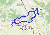 Trasa z dnia 2013-03-03 18:13 - mapa trasy gps - rower trekkingowy