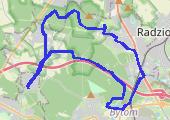 Trasa z dnia 2015-06-04 20:04 - mapa trasy gps - rower górski