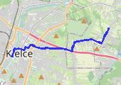 Trasa z dnia 2015-05-31 11:34 - mapa trasy gps - rower miejski