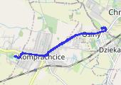 Trasa z dnia 2015-06-07 12:38 - mapa trasy gps - rower trekkingowy