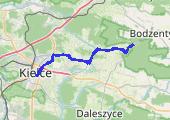 Trasa z dnia 2013-03-05 07:36 - mapa trasy gps - samochód