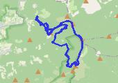 BARANIA 2015 - mapa trasy gps - rower górski