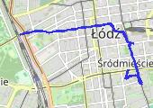 Trasa z dnia 2013-03-05 15:52 - mapa trasy gps - marsz