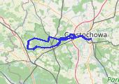 PK Dolina Górnej Liswarty - mapa trasy gps - rower górski