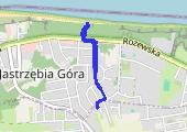 Spacer 19 - mapa trasy gps - spacer