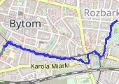 Trasa z dnia 2013-03-06 13:36 - mapa trasy gps - marsz