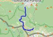 sportowa niedziela - mapa trasy gps - narty