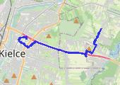 Trasa z dnia 2015-06-10 19:57 - mapa trasy gps - rower miejski